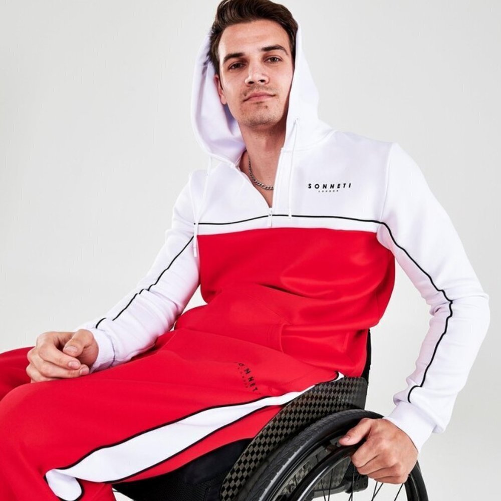 Sonneti Men's Adam Quarter Zip Hoodie Track Suit